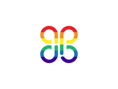 Happy Pride Month! brand identity logo logos pride rainbow vector