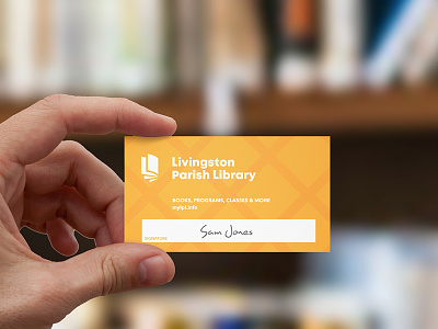 Library Card Design book brand identity card library library card logo logo design logos