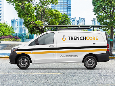 Construction Company Van Mockup