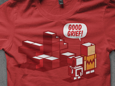 Good grief! minecraft t shirt design