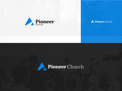 Pioneer Church Logo branding church design logo