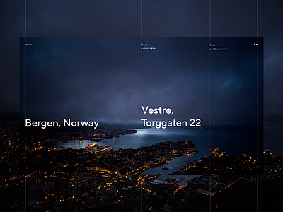 Saunders Architecture architecture design fullscreen interaction minimalistic ui ux web