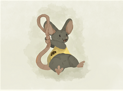 Cute mouse character cartoon character children illustration cute character design illustration kids book picturebook