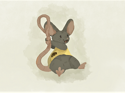 Cute mouse character