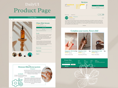 Daily UI 012: Product Page app branding dailyui design product design product page ui ux web design website xd