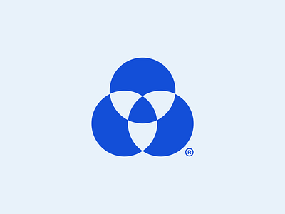 Triple Circle Logo blue circle logo polish round
