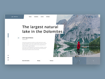 Wilderness - Exploration design ui uidesign web