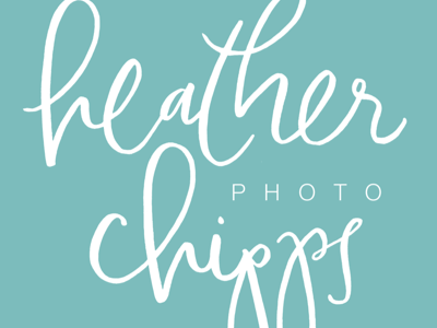 Heather Chipps Photography Logo brushlettering handlettering logo script typography