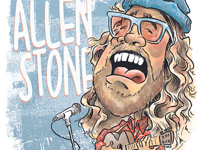 ALLEN STONE Caricature