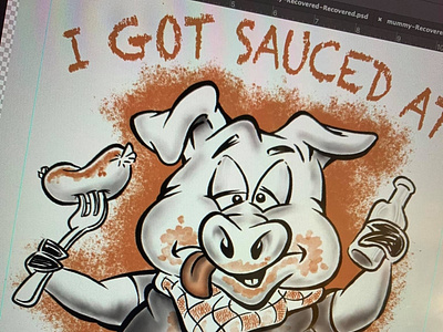 Sauced cartoon