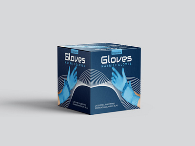 Gloves Box branding graphic design logo
