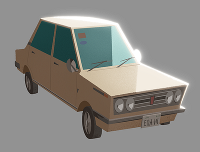 Datsun Concept car concept art datsun illustration