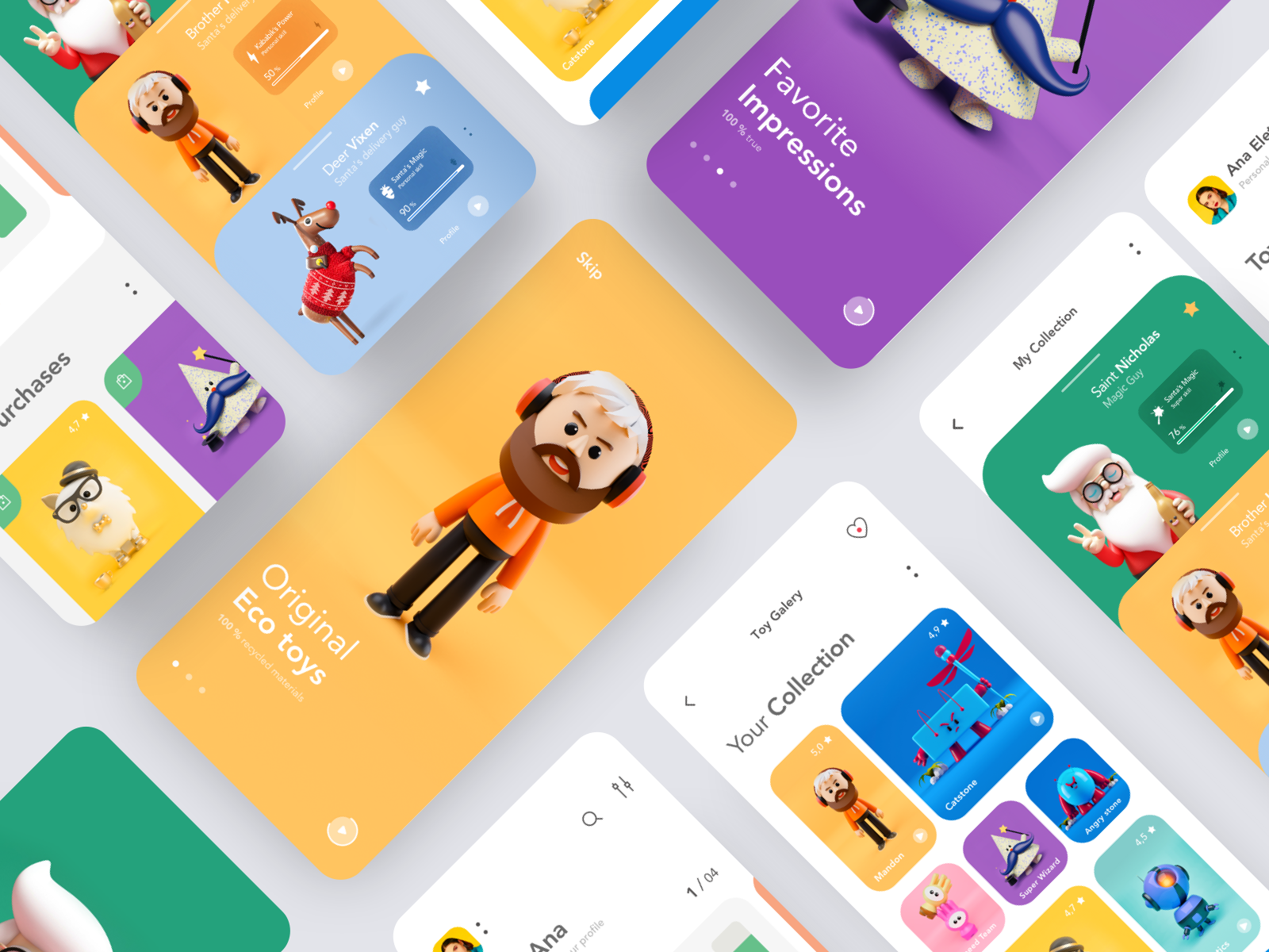 Toys Shop mobile app by Alex E on Dribbble