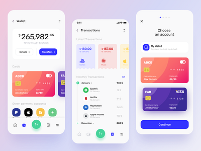 MU Pay by Alex Eletskiy on Dribbble