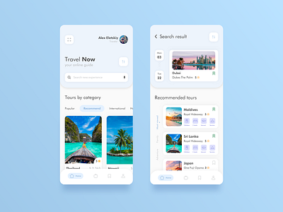 Travel App Concept app cards clean color concept creative hotels interaction minimal mobile mobile app product design product page travel ui ui ux ux