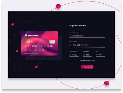 Credit Card Checkout Form #DailyUI 02 app card credit card checkout form creditcard figma graphic design icon ui ui design uiux ux