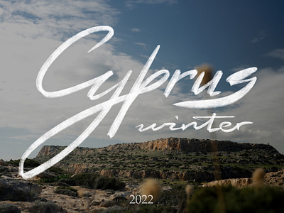 Cyprus. Hand lettering. calligraphy cyprus design hand lettering illustration lettering logo procreate travel writing