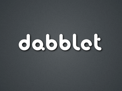 Logo for dabblet.com dabblet logo