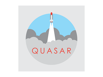 Quasar (DailyLogoChallenge.com) design graphic design illustration logo