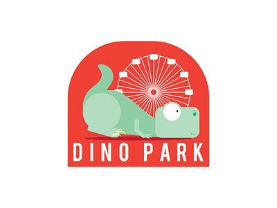 Dino Park branding design graphic design illustration logo typography vector