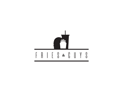 Fries & Guys branding design graphic design illustration logo typography vector