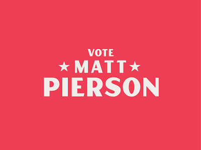 Matt Pierson branding campaign branding custom logo design graphic design logo typography