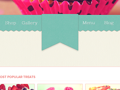 Homepage / Navigation / Ribbon