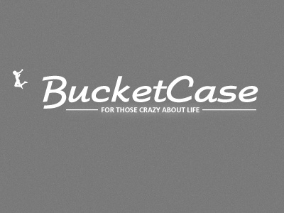bucketcase logo app logo typography