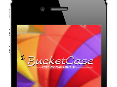 bucketcase loading page app iphone app ui ux