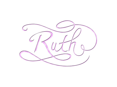 Ruth bible calligraphy custom custom type lettering ruth sermon type typography