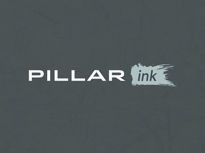 PillarInk Logo 3 church idlewild illustration ink logo pillar