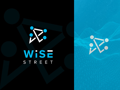WISE STREET branding design graphic design logo typography vector