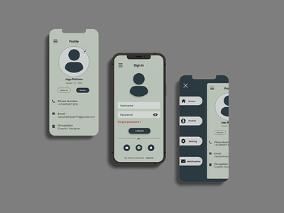 App Design | UI/UX app appdesign design graphic design iphone profile profile edit profile setting ui ui design ui ux user details user interface ux uxui