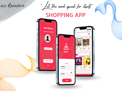 MOTIFX- SHOPPING APP UI