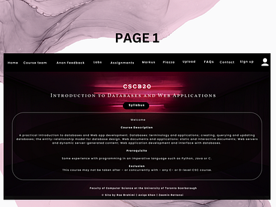 Educational Website case study design graphic design ui user interface design visual visual design website design website ui design