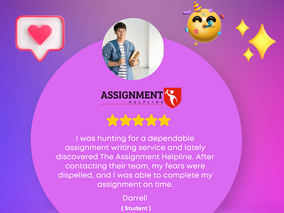 The Assignment Helpline Testimonial