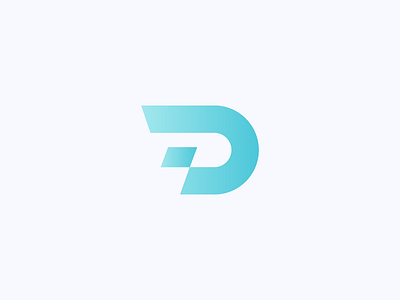 DopCoin brandmark crypto d d logo logo