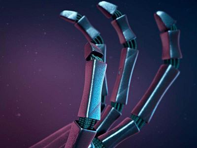 Dying aftereffects design dying element3d hand metal motiongraphics