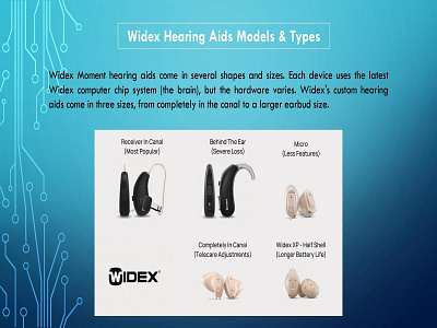 Widex Hearing Aids Models & Types