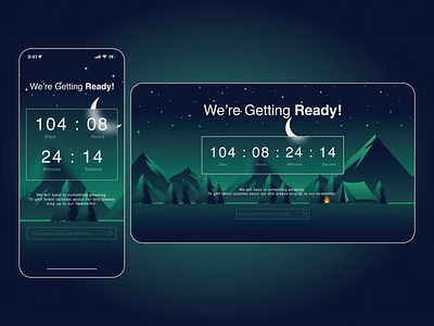 #daily UI #014 "Countdown Timer"