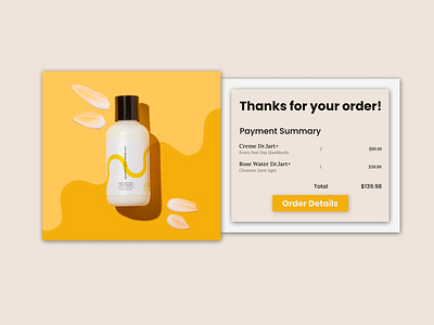 #daily UI #017 "Email Receipt"