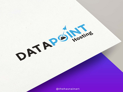 DataPoint Hosting Logo Design