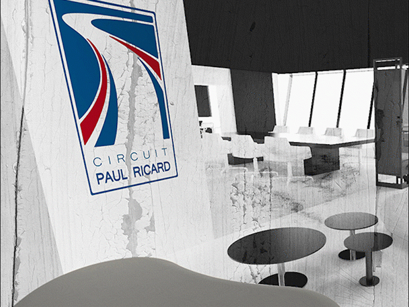 Redevelopment of Circuit Paul Ricard space branding contest design motion graphics spacedesign