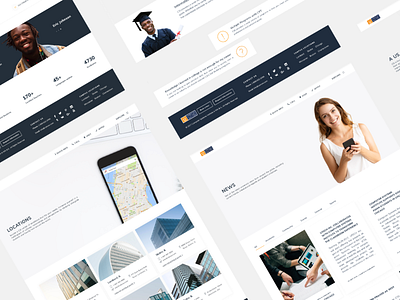 CSI clean interace interaction landing page minimalist mobile site ui ux web webdeisgn