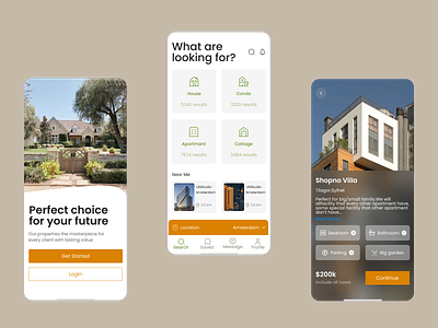 Home | Mobile App app design home ui ui designer ux ux designer