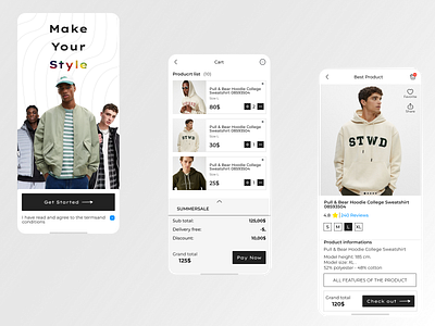 Style | Mobile App app design ui ui designer ux ux designer