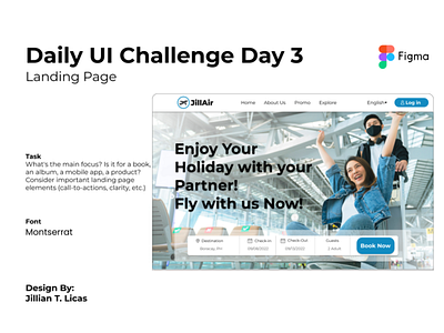 Daily UI Challenge 3: Landing Page dailyui figma landing page ui uiux
