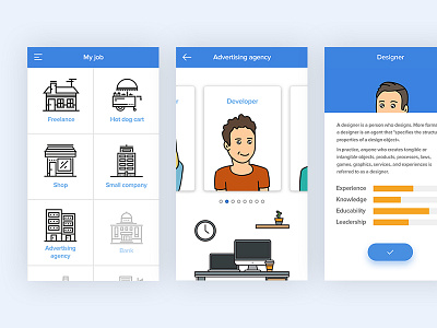 My job app concept