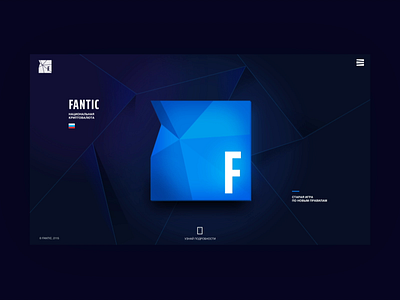 Fantic animation crypto cryptocurrency interface intro motion site ui