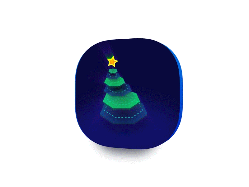 Christmas tree 🌲 animation button christmas gif